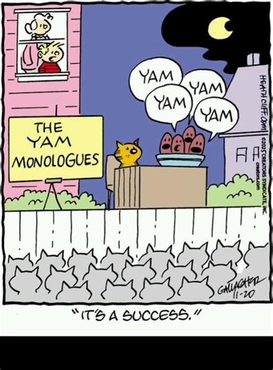 Heathcliff's Artistic Food Week! 11/17/25 to 11/22/25 #heathcliff #comic
