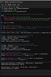 Compare Random Forest vs SVR for Production Demand Prediction 📊🚚