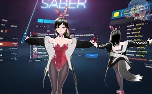 夏娜祝大家新年快乐! 双视角红兔女郎大尾巴双剑异瞳狐狸Shana沙纳 跳舞夏娜DancingShana直播回放2023年1月21日早晨9点场 看简介