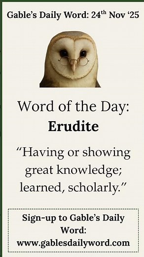 Erudite meaning, pronunciation & definition