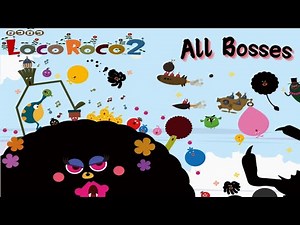Locoroco 2 - All Bosses + Cutscenes