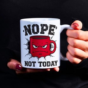 Snarky Angry Mug PNG | Funny 11oz Mug Design | Grumpy Morning Quote | Digital Download File - Etsy
