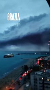 A mysterious blue column resembling a waterspout was captured rising from the sea near a cruise ship docked at a coastal harbor during a storm. Unlike a typical waterspout, the formation appeared to be made of glowing mist and arced inland before dissipating. The unusual event caused streetlights to flicker and drivers to stop suddenly, with startled reactions from witnesses nearby. Create #news #weather #phenomenon #storm #waterspout #paranormal #shortnews #tiktoknews | شاهد الان