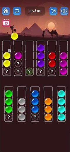 Ball sort puzzle level 86 #ballsortpuzzle