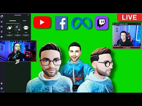 How to bring your Avatar to life for VRCHAT, V-Tubing, & Live Streaming on Twitch, Youtube, & META