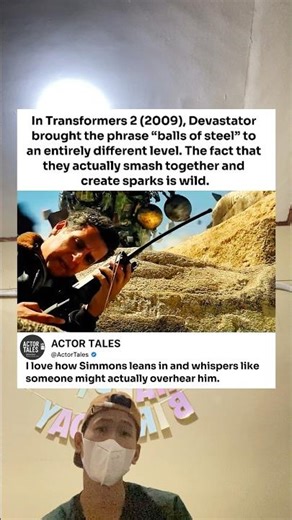 In Transformers 2 (2009), Devastator brought the phrase “balls of steel” to an entirely different