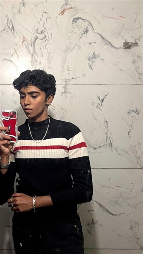Sanj on Instagram: "long road of self discovery but it’s safe to say ‘16 sanj would be proud of ‘26 sanj being unapologetically herself - - - - #masc #2016transformation #androgynous #glowupjourney #selfdiscovery"