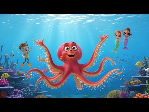 Mermaid Bridge Party 🧜‍♀️🌉🎉 | Learn Colors, Shapes & Fun for Kids | Preschool Educational Video