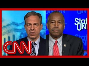 Tapper presses Ben Carson on Trump's retweet about George Floyd
