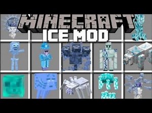Minecraft ICE MOBS MOD / SURVIVE THE FROZEN LANDS WITH DANGEROUS MOBS!! Minecraft
