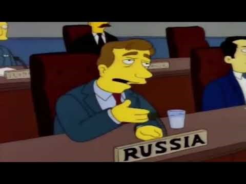Episódio de Os Simpsons previu conflito entre Rússia e Ucrânia, em 1998