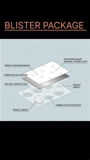 BLISTER PACKAGE!!#blister #blisterpackaging#pharmaceuticals #industry #drug#packaging #pharmacology