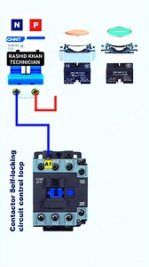 137K views · 1.9K reactions | CONTACTOR SELF LOCKING CIRCUIT CONTROL LOOP #Alhamdulillah #Rashidkhangenerator #electrician #mechanic #electronic #generator #technician #india #saudiarabia #usa #america #england #canada #netherlands #ireland #education #engineproblem #california #engineering #newyork #alberta #caterpillar #cummins #perkins #doosan #mtu #germany #automotive #automobile #كهربائي | Rashid Khan | Facebook