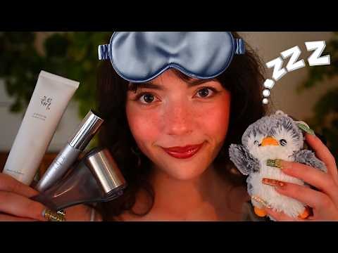 ASMR Taking Care of You Until You Fall Asleep 🌙 Pampering, Skincare, Personal Questions