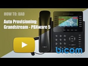 Auto Provisioning Grandstream - PBXware 5