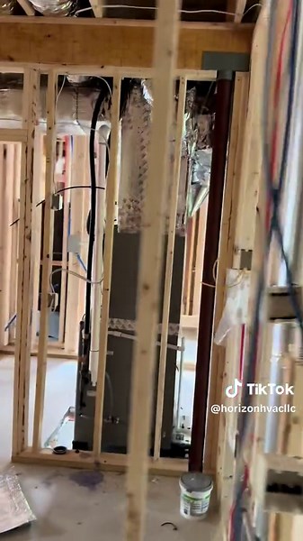 New construction install wrapped up with a full 3 1/2 ton system! Another one done right ✅ #HVAC #NewConstruction #InstallComplete #HVACTech #ConstructionLife #HomeComfort #HorizonHVAC #MechanicalContractor #BuiltToLast #HeatingAndCooling #RhodeIslandBusiness