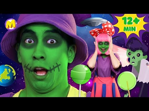 UFO compilation | ZOMBIE ALIENS | Kids Songs