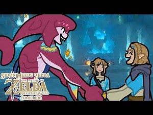 Sidon meets Zelda | LoZ Breath of the Wild Comic Dub Commission