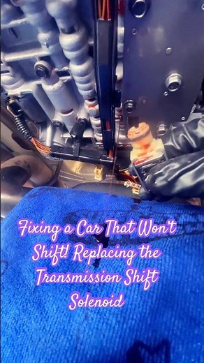 Car Not Shifting? Here’s How to Replace a Shift Solenoid #automobile #diy #shorts