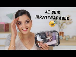 Ma TROUSSE MAQUILLAGE : ce que j’ai pris / ce que j’ai VRAIMENT UTILISÉ ! (Je me fatigue...)