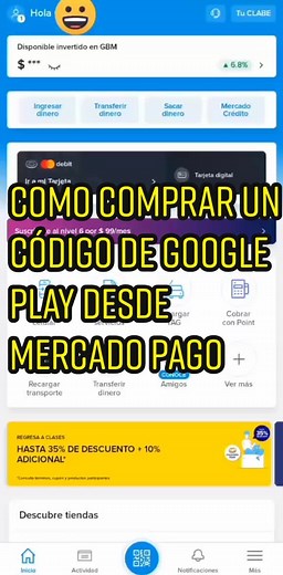 Cómo comprar un código de Google Play desde mercado (19/08/2022) (México) #mercadopago #googleplay #mercadolibre