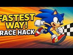Fastest Way to Complete the Race Event in Sonic Speed Simulator! 🚀 (Roblox Guide)
