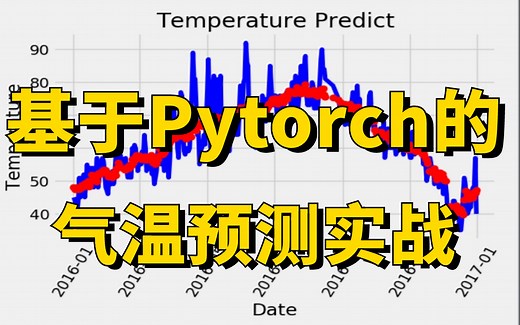 Pytorch入门实战教程：基于Pytorch搭建气温预测模型，原理详解 项目实战，看完就能跑通！（人工智能/深度学习）