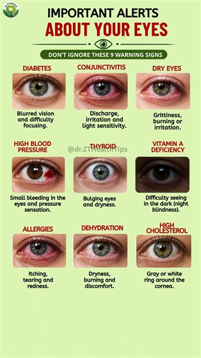 Warning Signs Your Eyes May Be Revealing About Your Health | Dr. ZT’s Health Tips