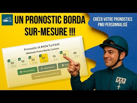 🔧 Nouvelle Fonctionnalité Turf.bzh : Méthode borda 100% personnalisable