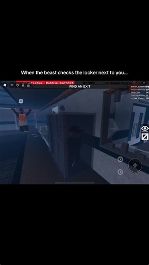 Roblox: The Beast Checks the Locker Next to You