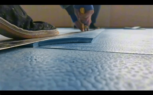 pvc运动地板施工