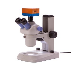 [Hot Item] Trinocular Microscope Continuous Zoom Ratio 1: 4.5 With4K Microscope Industrial Camera