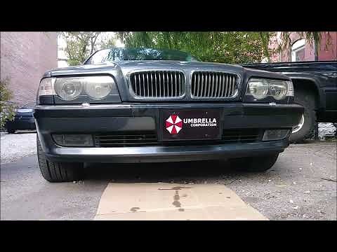 How to change coolant BMW 740 iL e38 sort of
