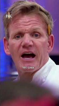 Garlicky risotto & raw scallops were the final straw! #hellskitchen #gordonramsay