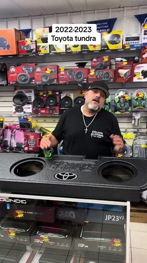 2022-2023 Toyota Tundra Subwoofer Box Installation