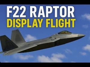 F22 Raptor Display Flight