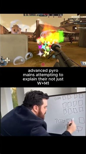 average pyro main (ik its how u play pyro just a joke :D) | #tf2 #pyro #funny