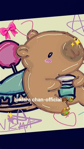 jj drawing digital #art #drawing #digitalart #fypppppp #cute ✨🎀🐻🎨
