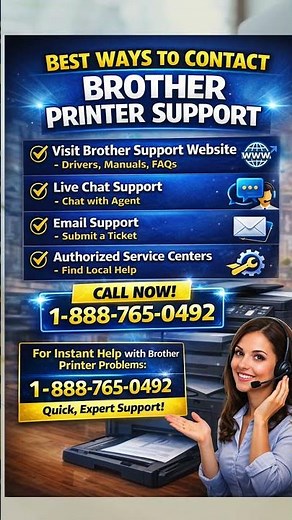 Best Ways to Contact Brother Printer Support (Fast Fix Guide)