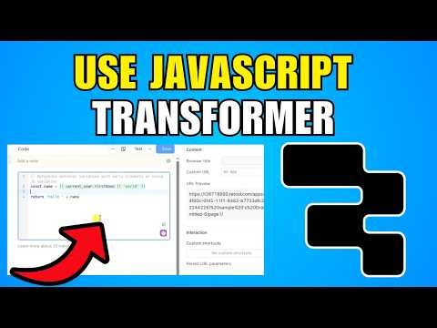 How To Use Javascript Transformer In Retool (2026) (Best Method)
