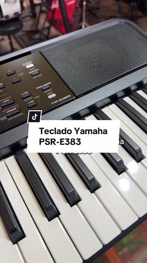 ‼️¡Conoce nuestro nuevo teclado Yamaha PSR-E383! #fyp #parati #paratihn #musicos #tecladista #pianista #yamaha