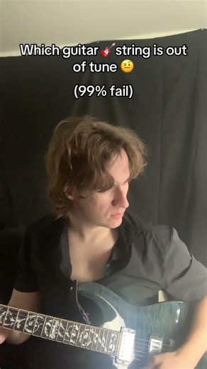 Which guitar string 🎸is out of tune 🤦‍♂️#guitar #guitarmemes #metalguitar #guitarist