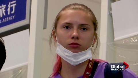 Belarusian Olympic sprinter granted Polish visa over fears for her safety