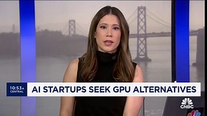 AI startups seek GPU alternatives