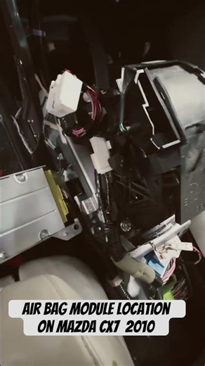 Mazda CX-7 Air bag module location