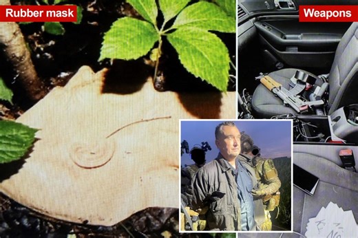 Vance Boelter’s shocking cache of weapons, discarded rubber mask seen in new photos of Minnesota assassination scene