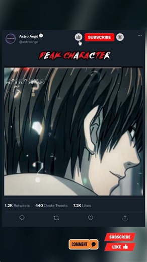 peak character | Death Note 😈