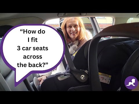 How do I fit three car seats across the back? | Baby Lady 2025