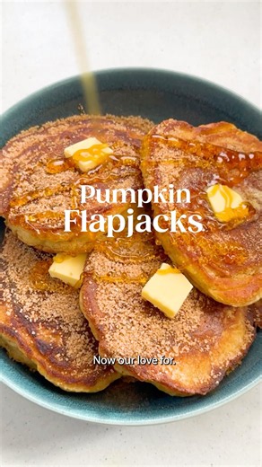 Pumpkin Flapjacks ✨