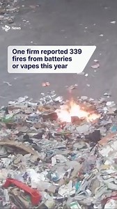 ‘Cheap’ vapes causing fires despite disposable ban